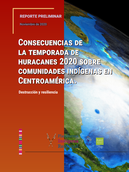 Reporte preliminar consecuencias de los huracanes en centroamérica 2020