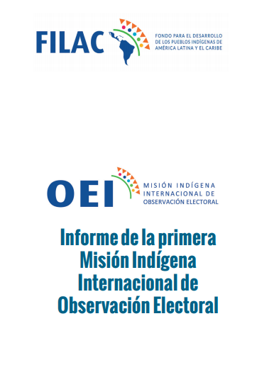 Informe misión electoral