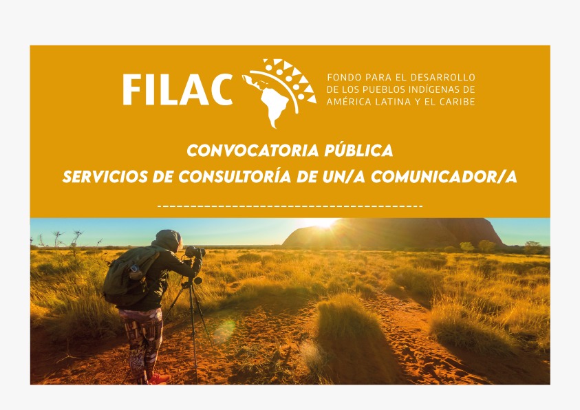 Convocatoria Pública: Servicios de Consultoría de un/a Comunicador/a