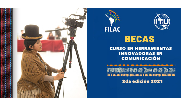 2da EDICIÓN 2021: BECAS A CURSO EN HERRAMIENTAS INNOVADORAS EN COMUNICACIÓN