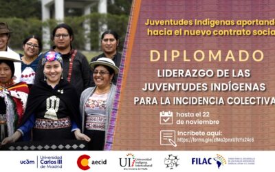 BECAS DIPLOMADO: “LIDERAZGO DE LAS JUVENTUDES INDÍGENAS PARA LA INCIDENCIA COLECTIVA”