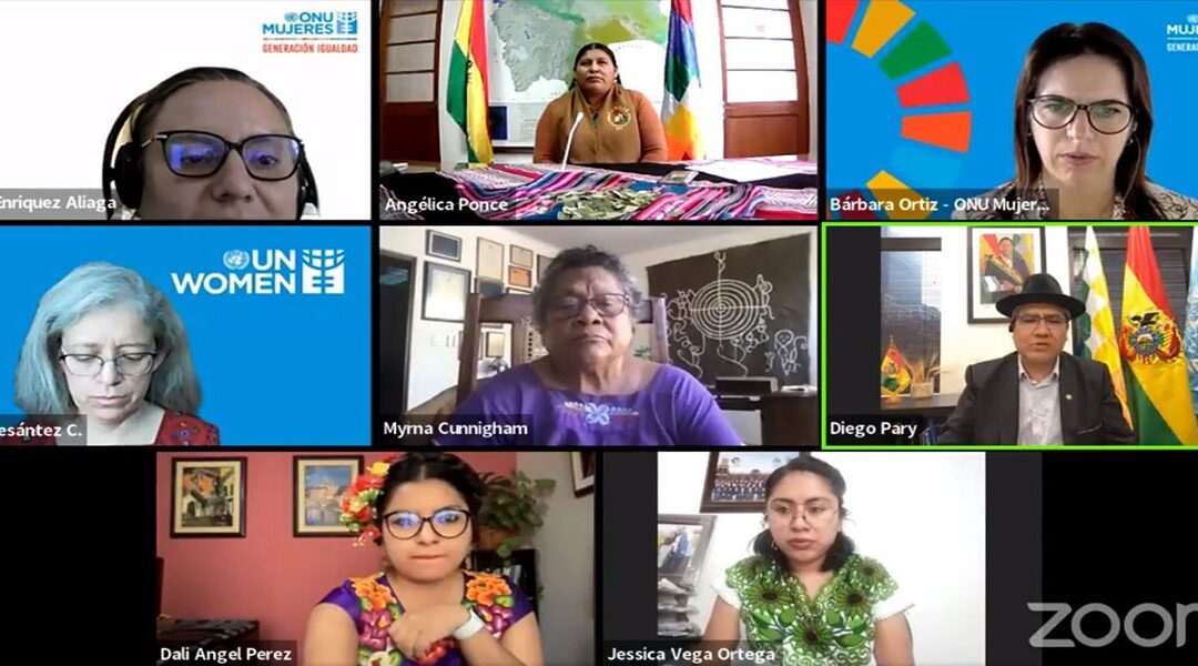 Webinar:  Destacan el rol de las mujeres indígenas en la defensa de la Madre Tierra