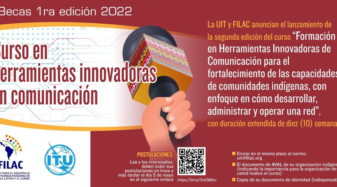 Último día para postular a Becas: Curso en herramientas innovadoras en comunicación