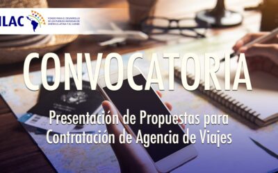 Convocatoria: Presentación de propuestas para contratación de agencia de viajes