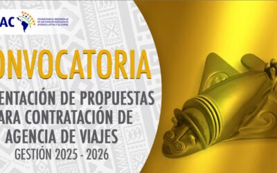 Convocatoria: Presentación de propuestas para la contratación de Agencia de Viajes