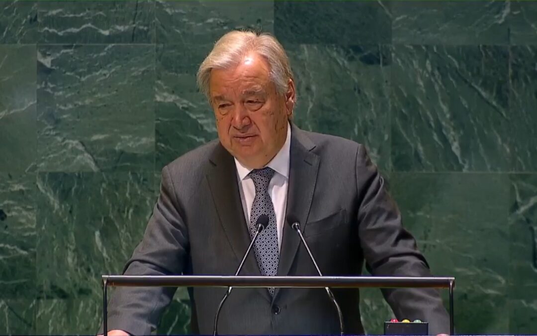 António Guterres: “Los Pueblos Indígenas son los principales guardianes de la biodiversidad y del medio ambiente”