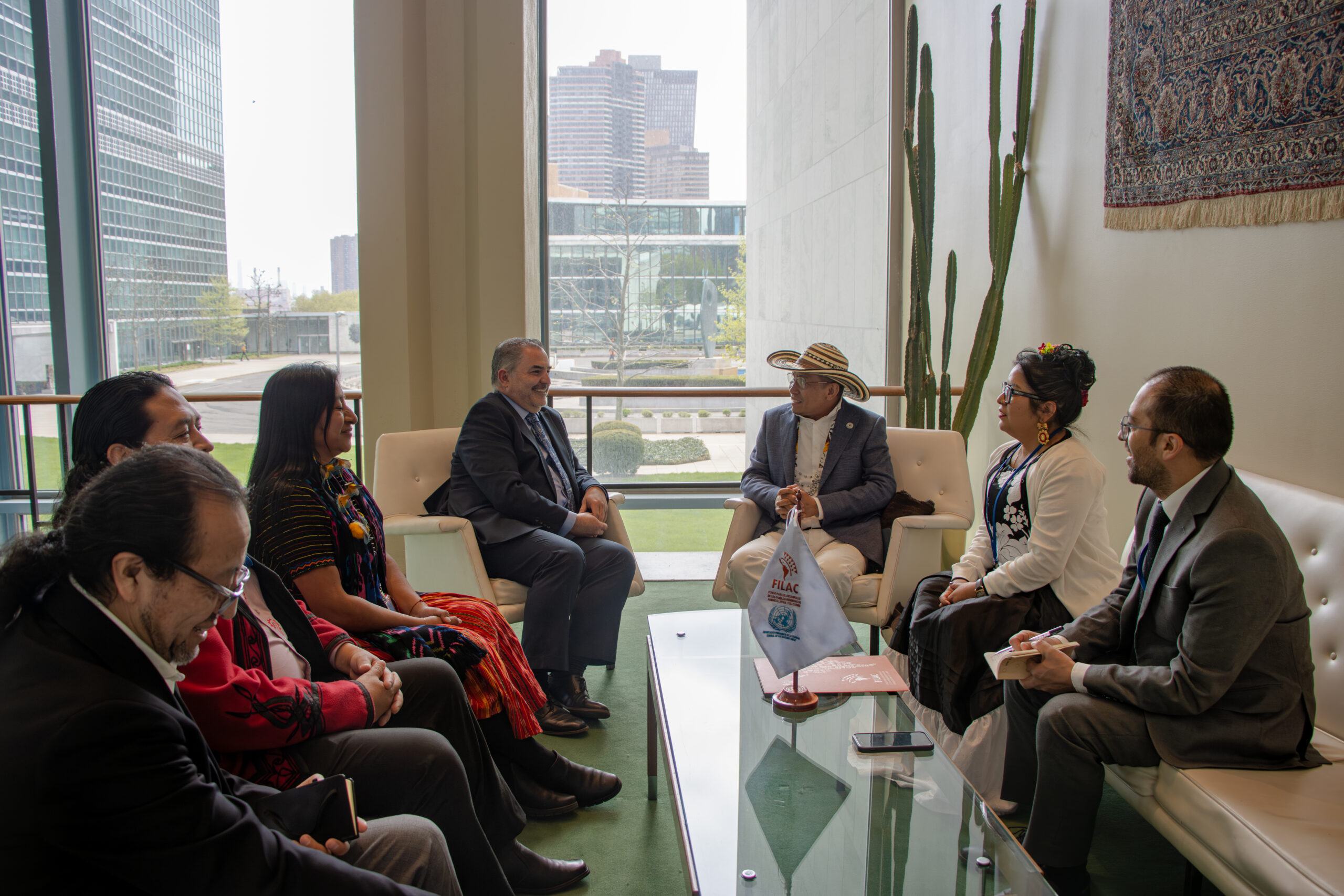 FILAC fortalece articulación con el Gobierno de Guatemala para impulsar agenda indígena en espacios internacionales