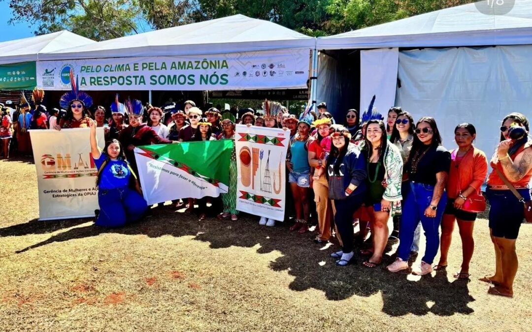 Mujeres y juventudes indígenas fortalecen agenda climática rumbo a la COP30 desde los territorios de Brasil