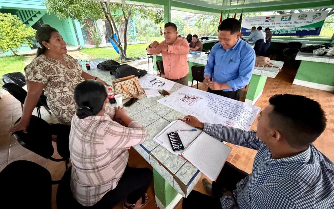 Honduras y Nicaragua fortalecen acciones conjuntas para revitalizar la lengua mayangna