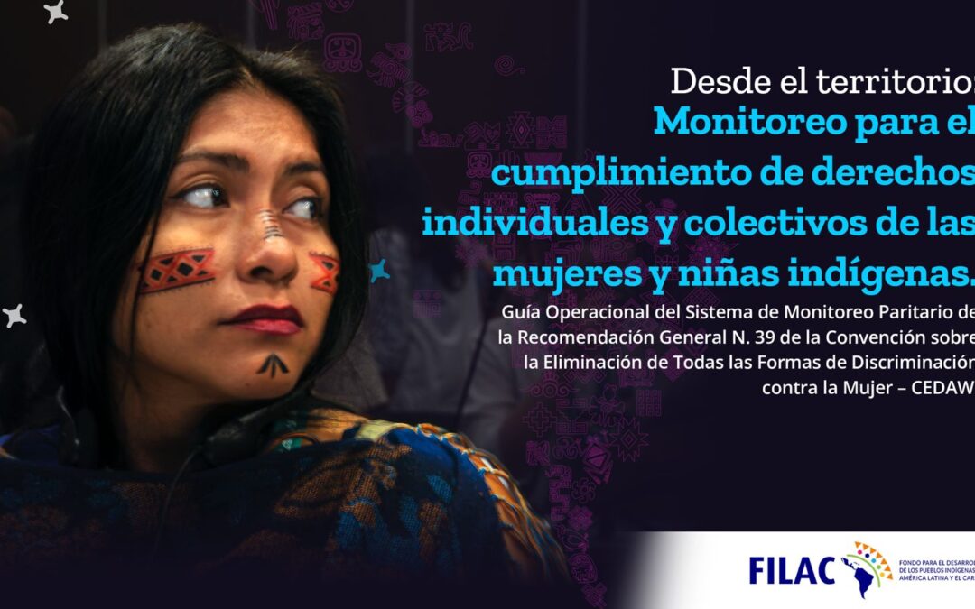 Desde el territorio: Monitoreo para el cumplimiento derechos individuales y colectivos de las mujeres y niñas indígenas