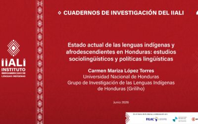 Estado actual de las lenguas indígenas y afrodescendientes en Honduras