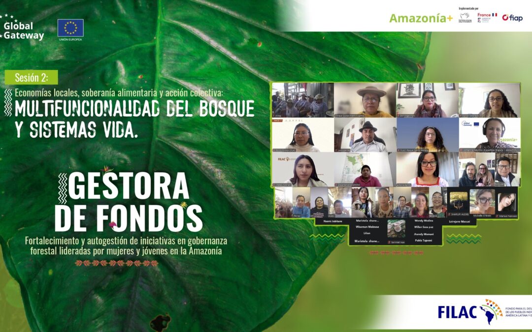 Mujeres y juventudes indígenas fortalecen la protección de los bosques amazónicos desde sus conocimientos y Gobierno Propio