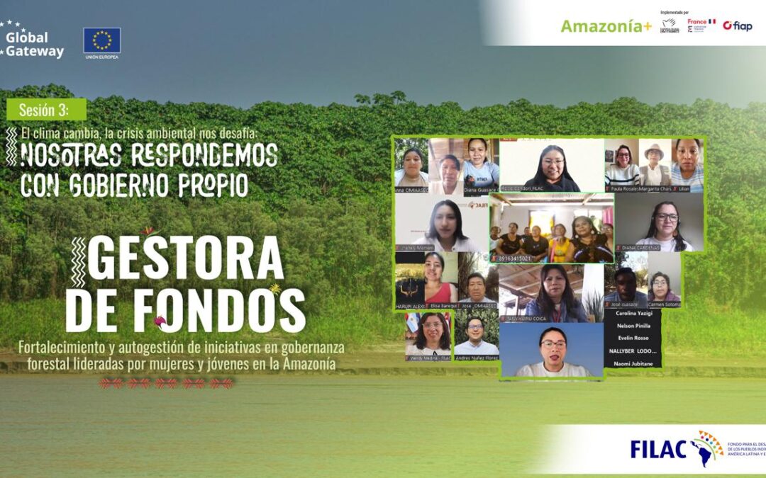 Mujeres y jóvenes indígenas lideran respuestas frente a la crisis climática en la Amazonía