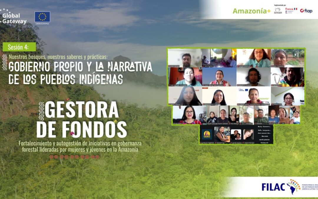 Mujeres y juventudes indígenas fortalecen el Gobierno Propio para proteger los bosques amazónicos